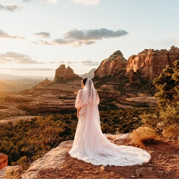 Rue de Seine Joni Wisteria dress with sleeves - Picture 2 of 16